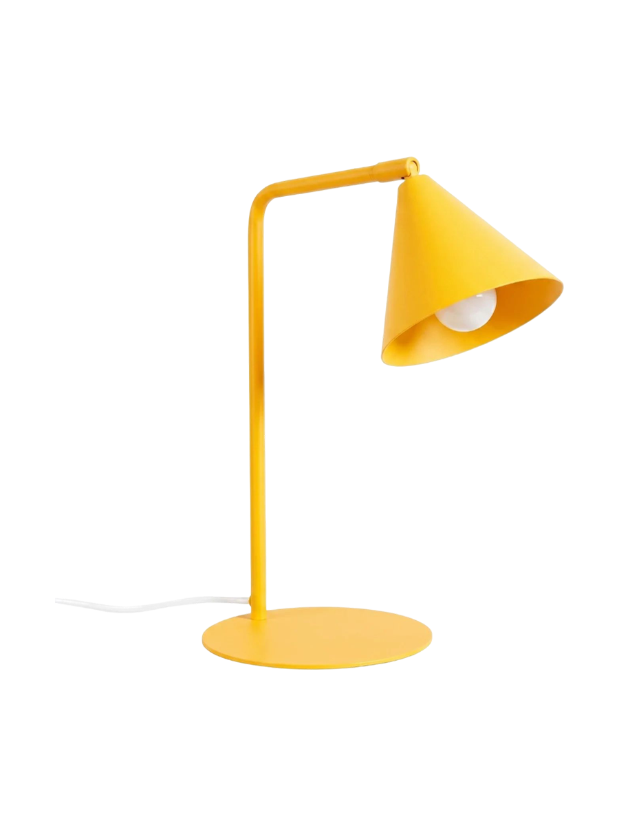 
Design Tischlampe „Nox“ - Gelb