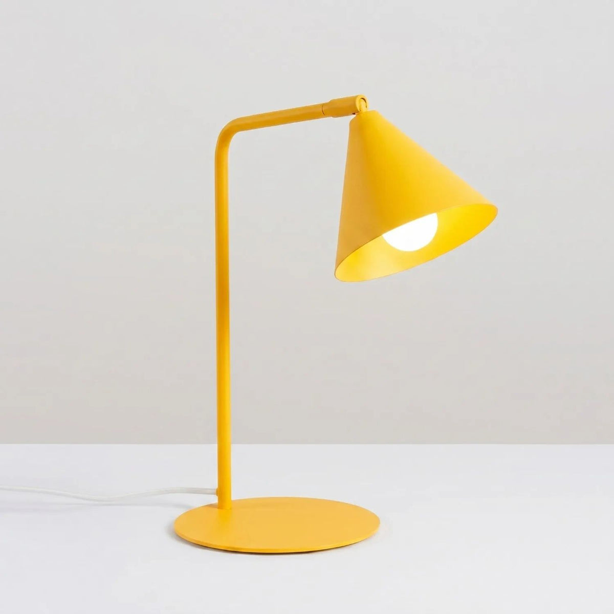 
Design Tischlampe „Nox“ - Gelb