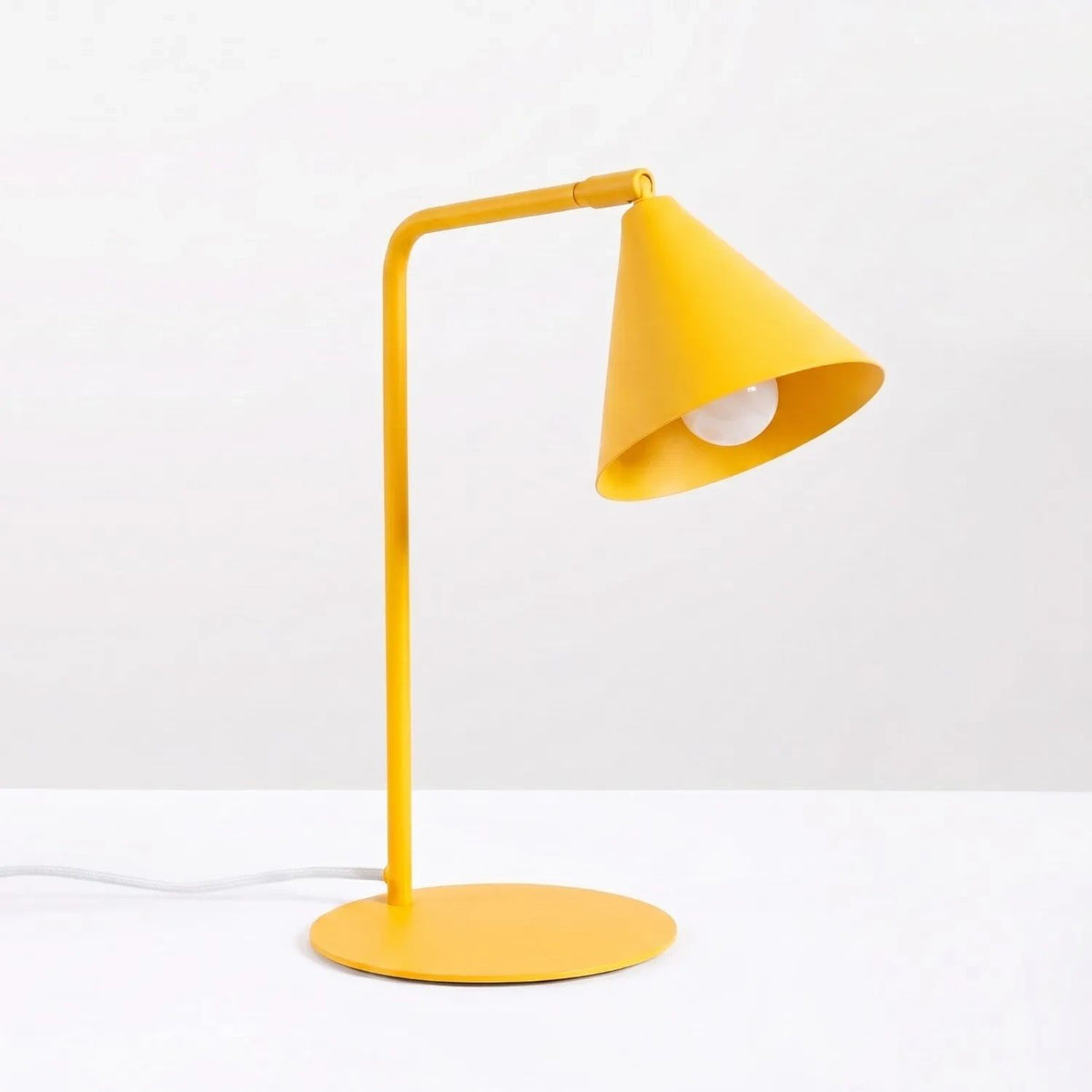 
Design Tischlampe „Nox“ - Gelb