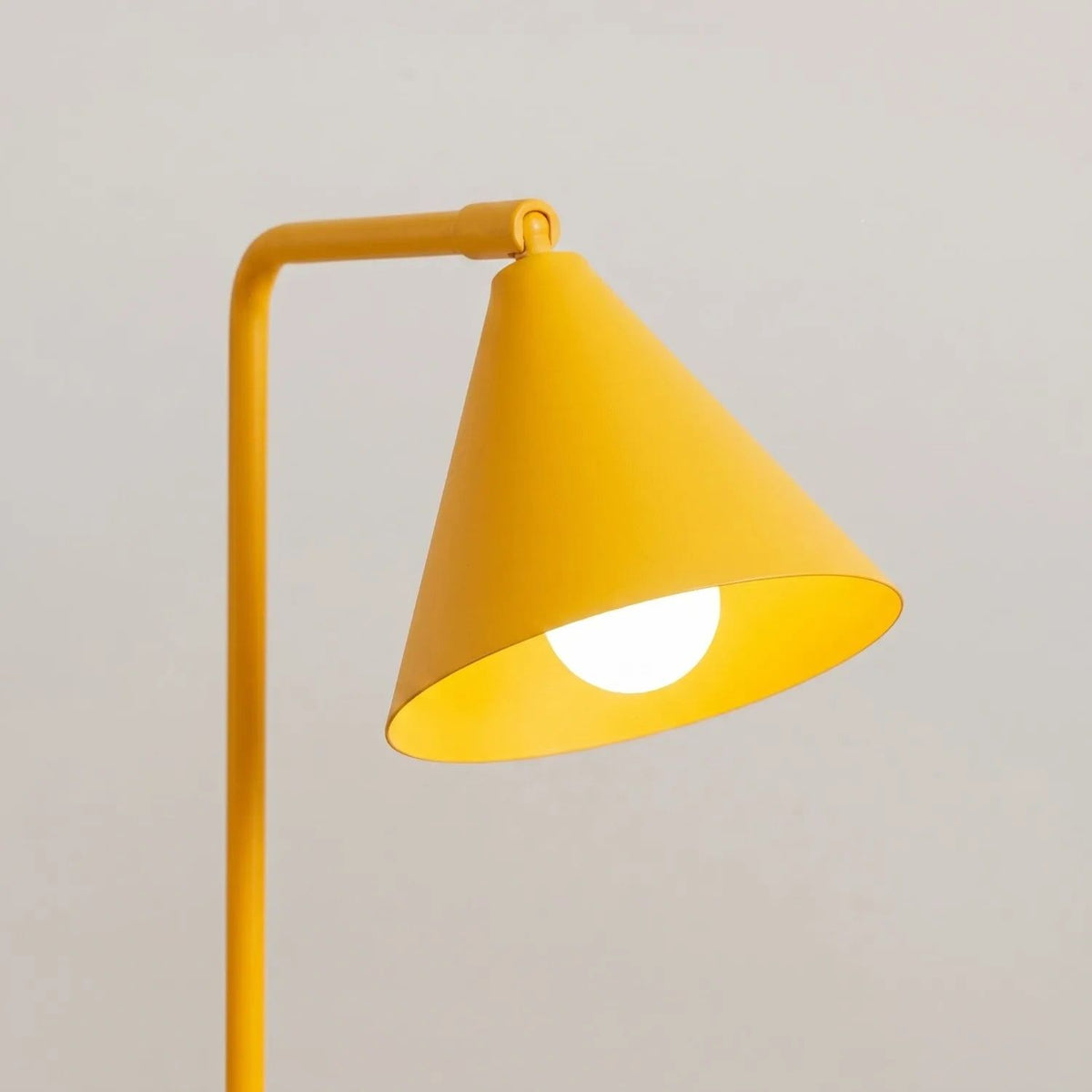 
Design Tischlampe „Nox“ - Gelb