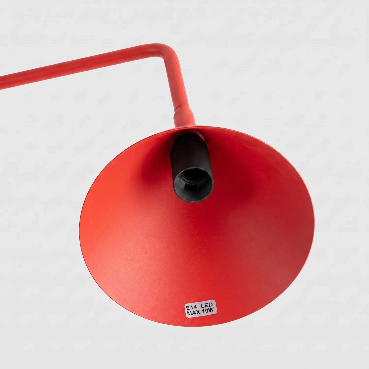 
Design Tischlampe „Nox“ - Rot