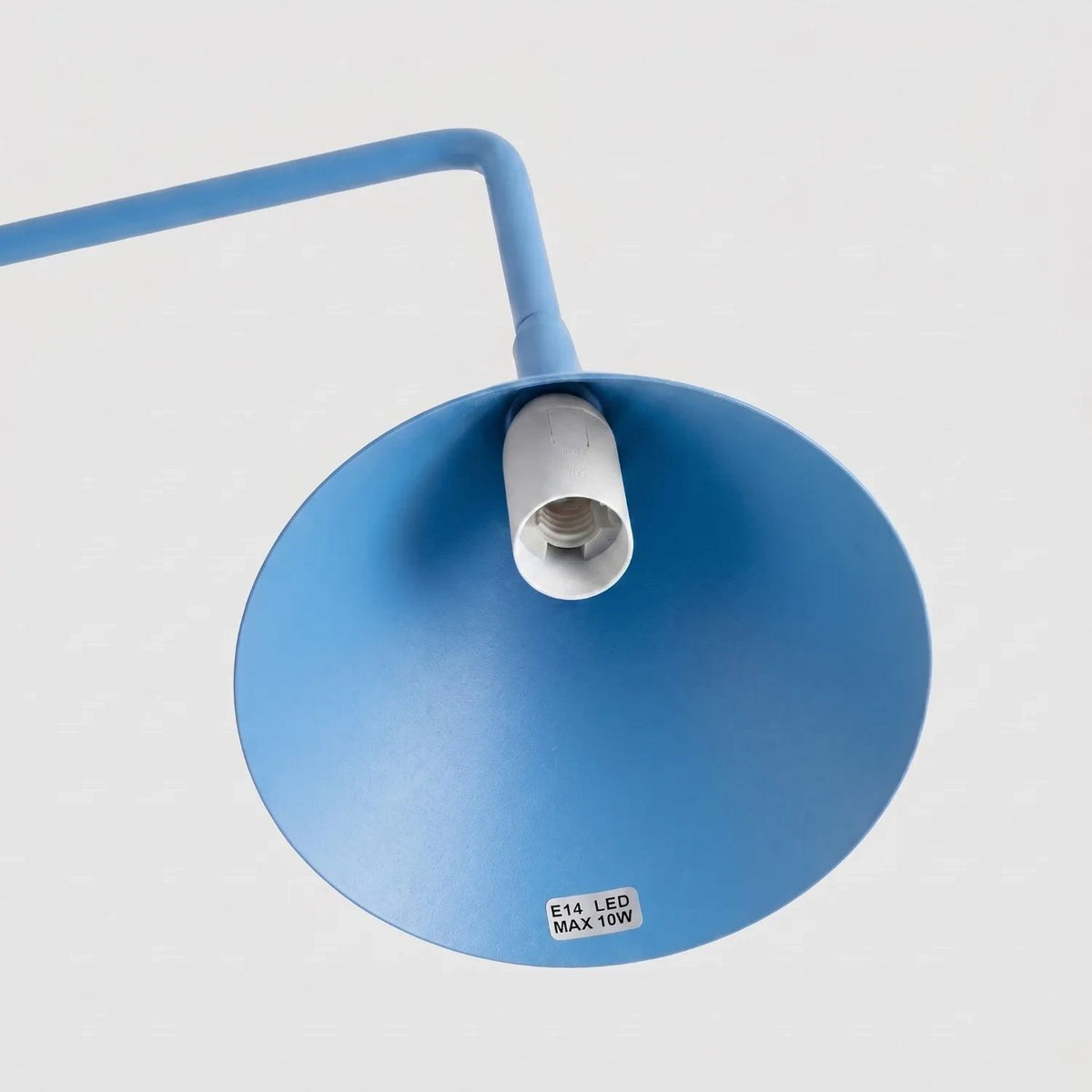 
Design Tischlampe „Nox“ - Hellblau