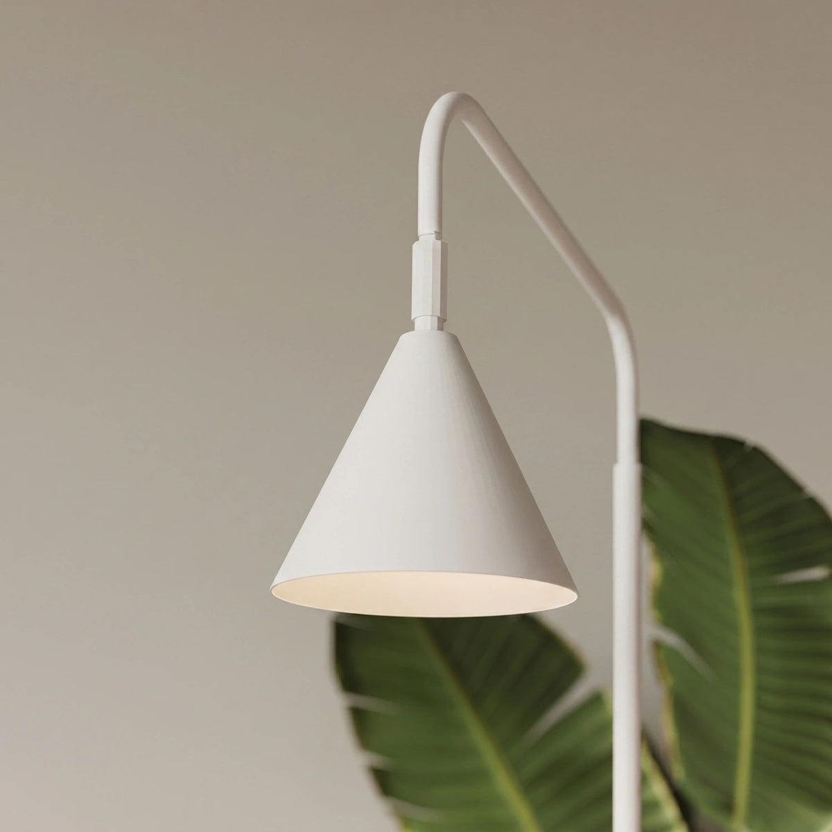 
Design Stehlampe „Nox“ - Weiss