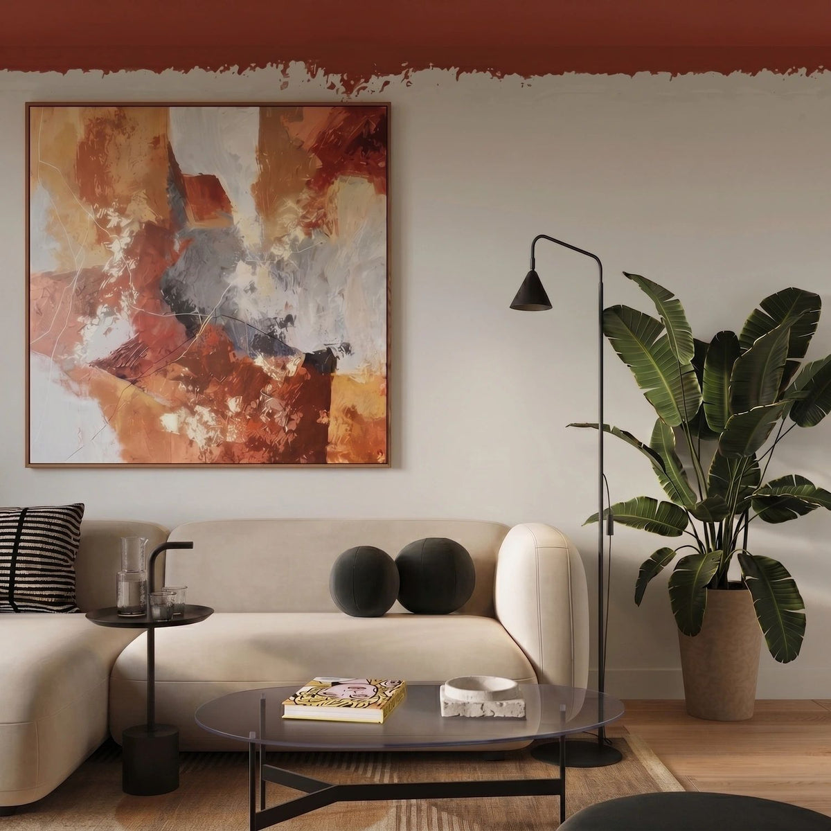 
Design Stehlampe „Nox“ - Schwarz