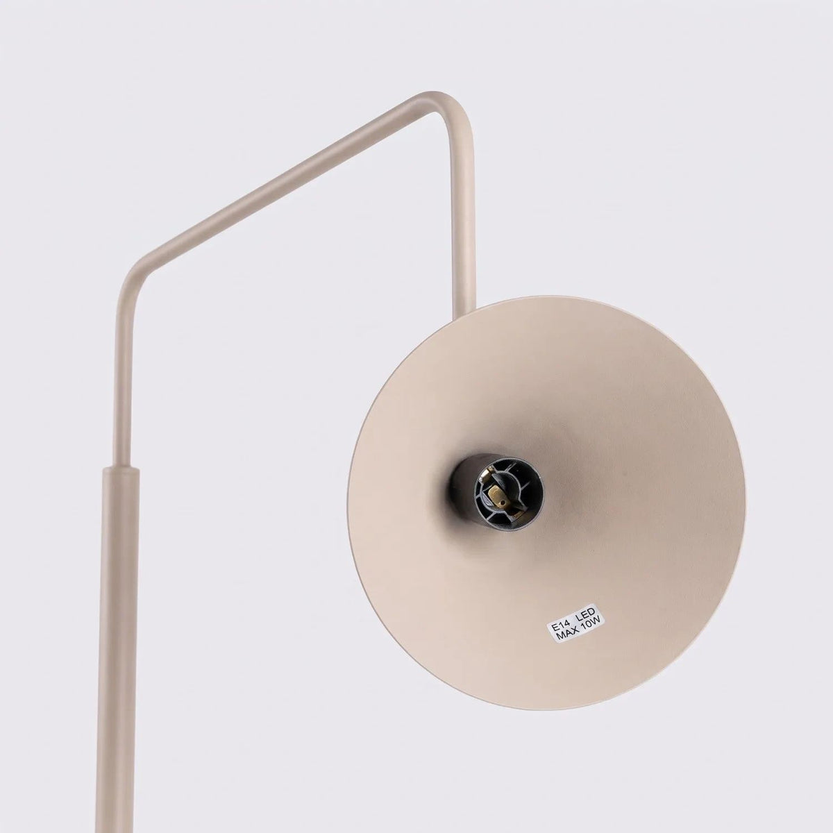 
Design Stehlampe „Nox“ - Taupe