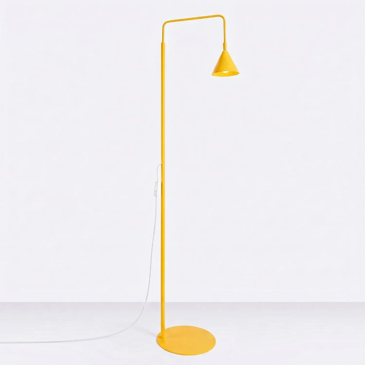 
Design Stehlampe „Nox“ - Gelb