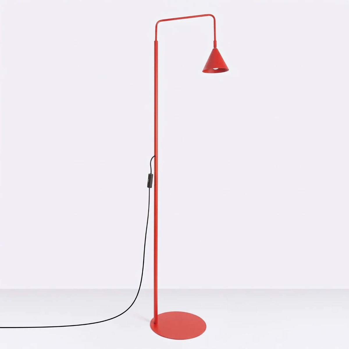 
Design Stehlampe „Nox“ - Rot