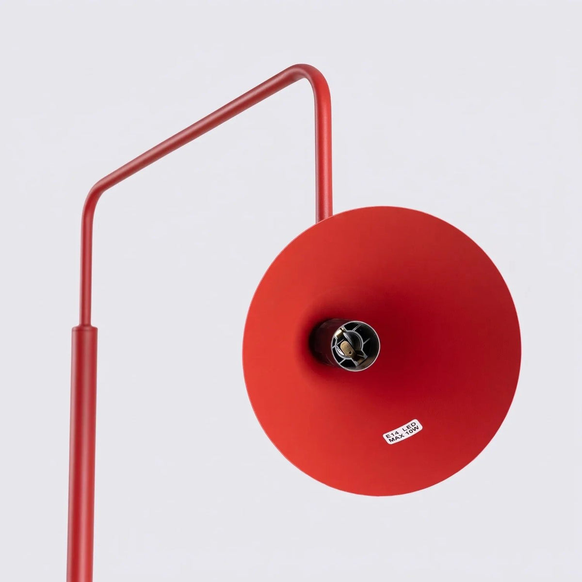 
Design Stehlampe „Nox“ - Rot