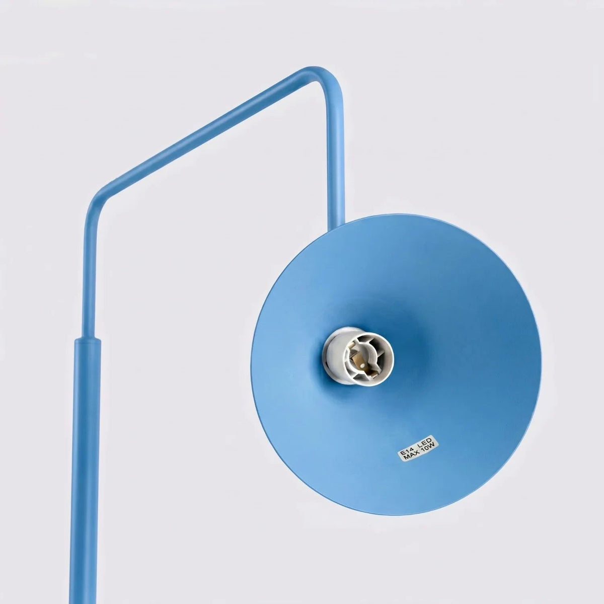 
Design Stehlampe „Nox“ - Hellblau
