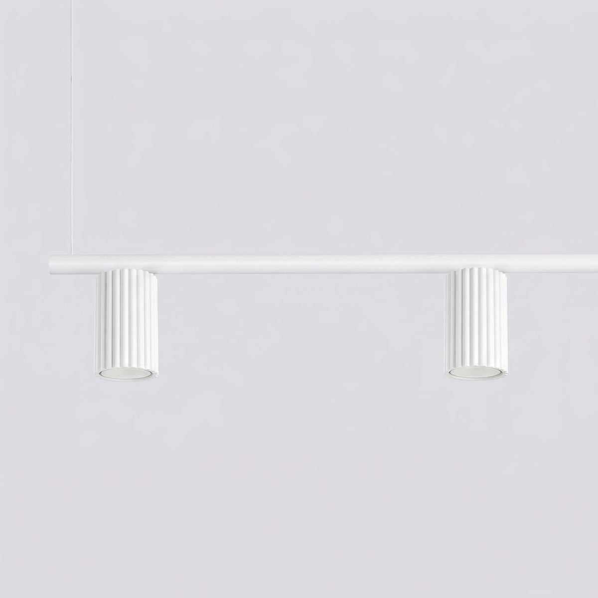 
Design Hängelampe „Karbon“ 4-flammig - Weiss