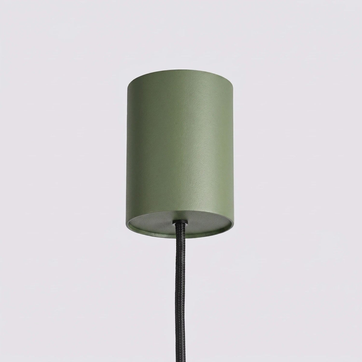 
Design Hängelampe „Karbon“ 4-flammig - Olivgrün