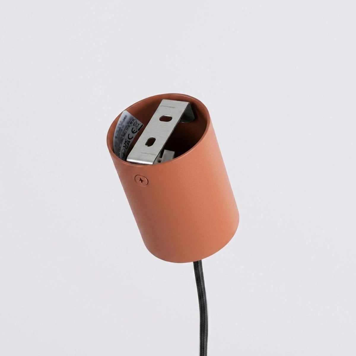 
Design Hängelampe „Karbon“ 4-flammig - Ockerrot