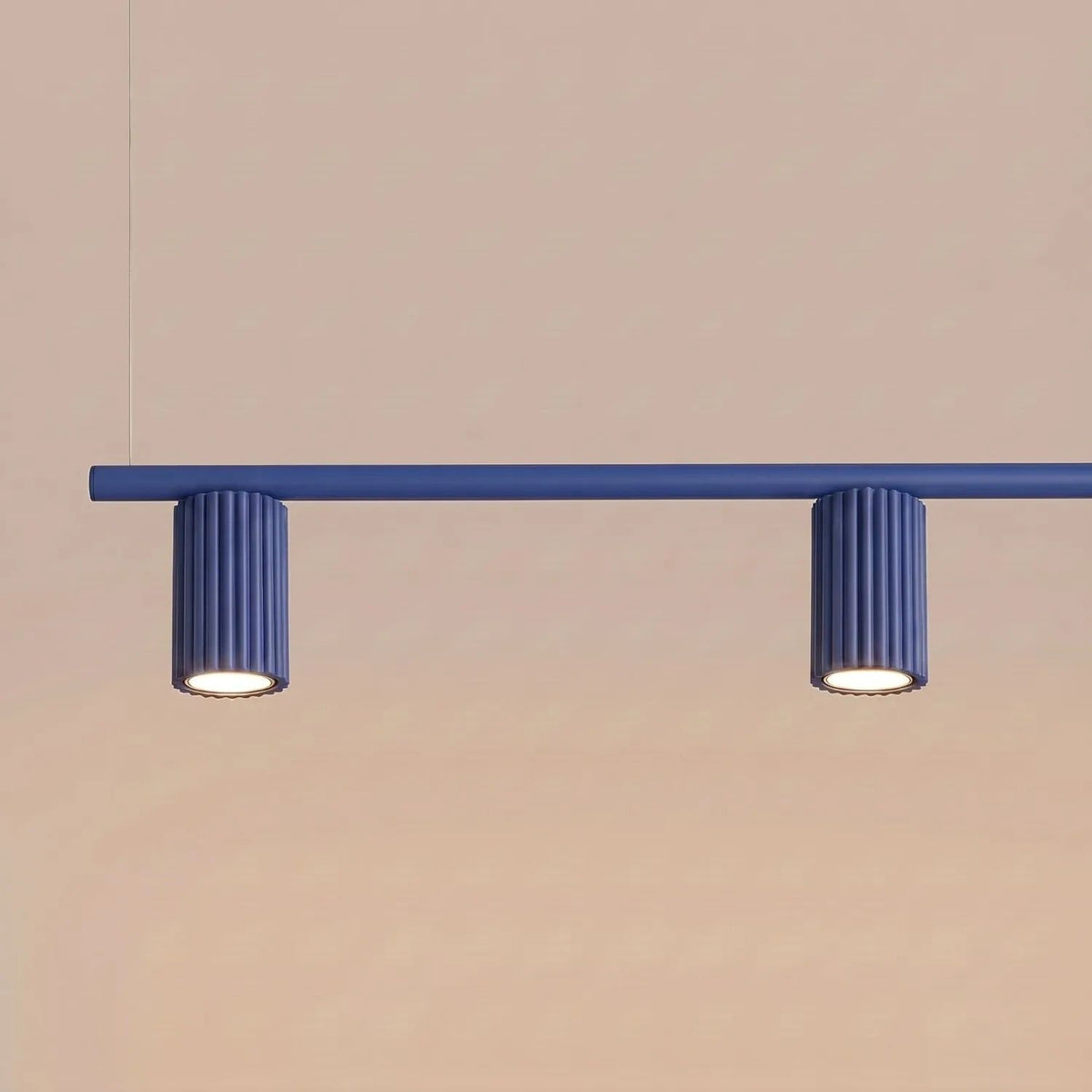 
Design Hängelampe „Karbon“ 4-flammig - Ultramarine