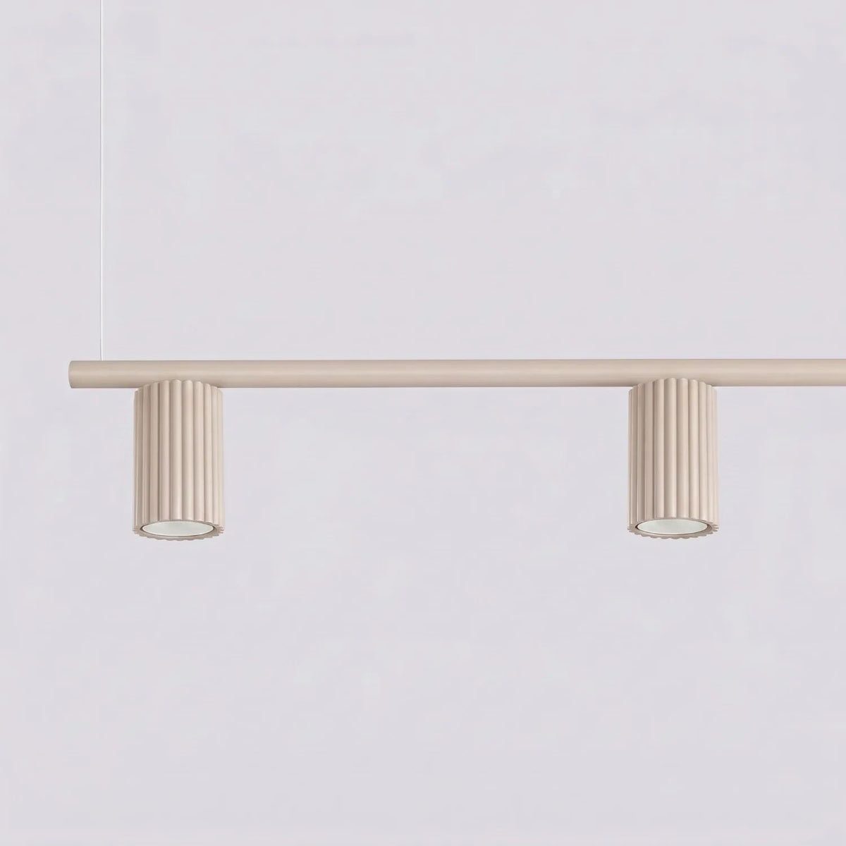 
Design Hängelampe „Karbon“ 4-flammig - Taupe