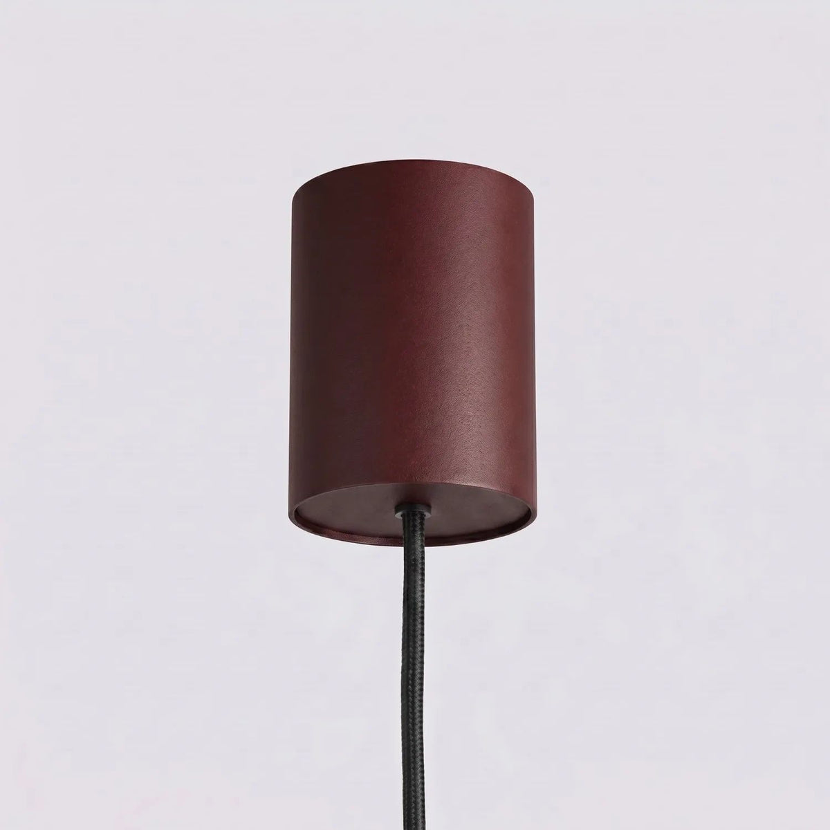 
Design Hängelampe „Karbon“ 4-flammig - Burgundrot
