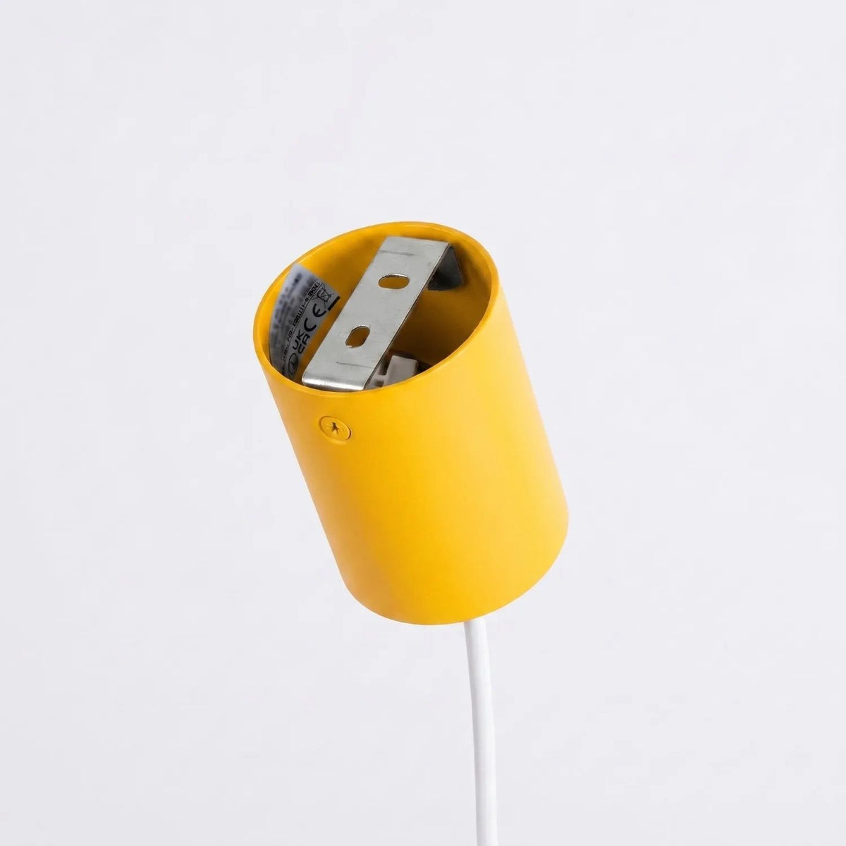 
Lampada a sospensione di design «Karbon» a 4 luci - Giallo