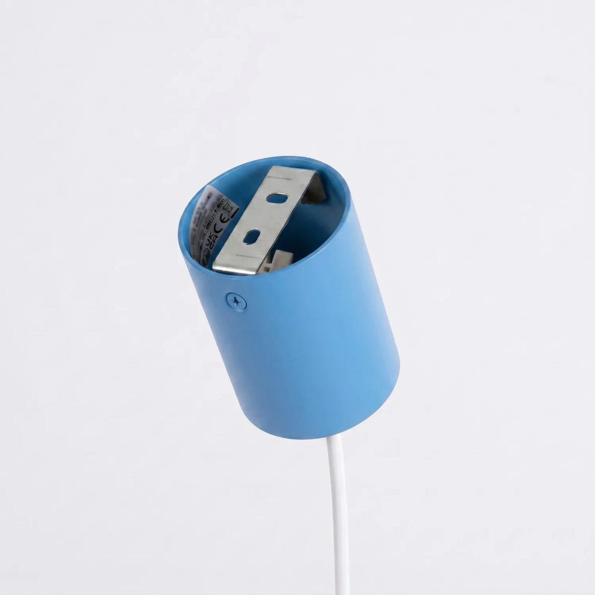 
Lampada a sospensione di design «Karbon» a 4 luci - Azzurro chiaro