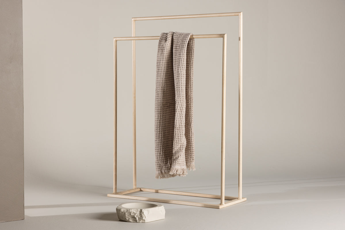 
Designer Towel Rail "Alva" - Whitewash