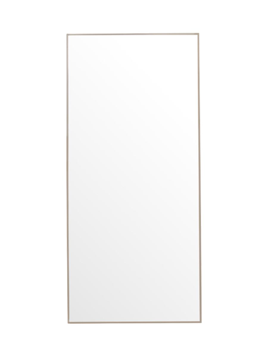 
Miroir mural et à poser design « Orlando » 85 x 190 cm - Beige