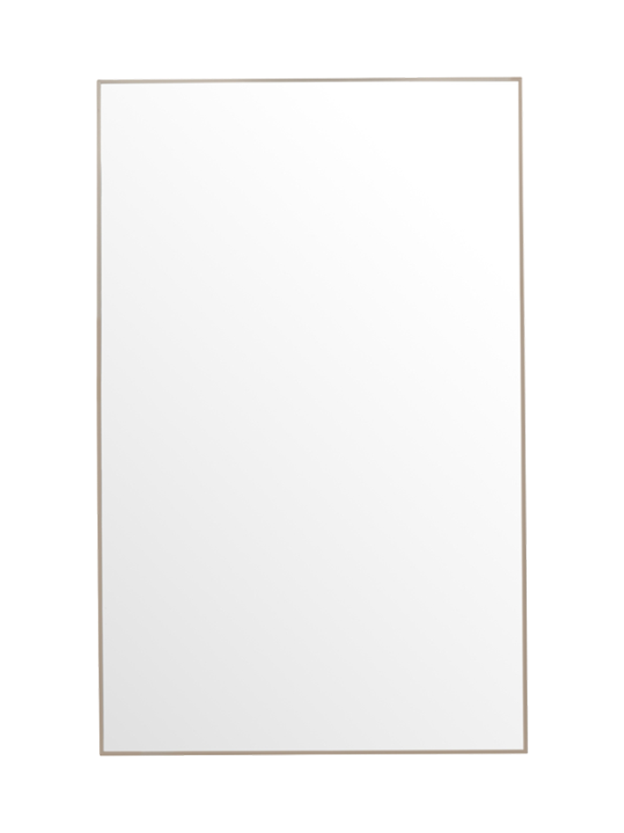 
Large Designer Wall and Leaner Mirror "Orlando" 120 x 190 cm - Beige
