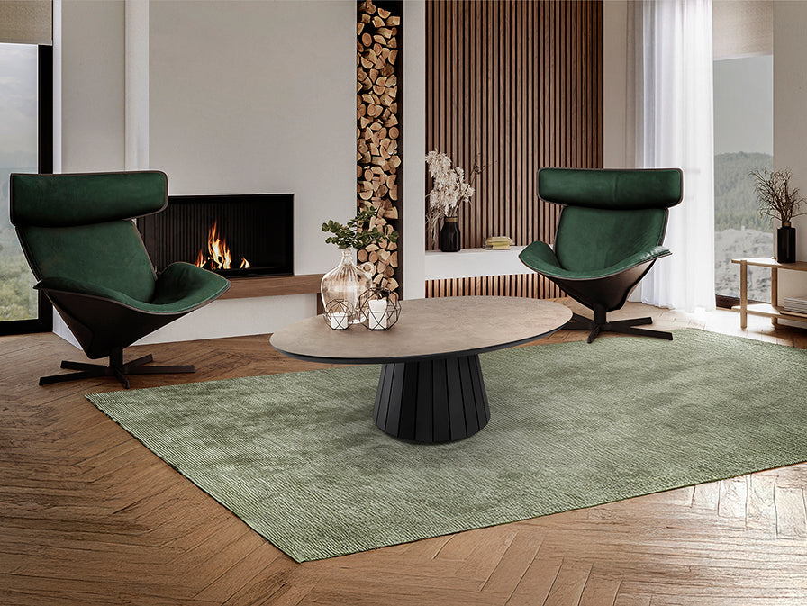
Oval KORIA Designer Coffee Table