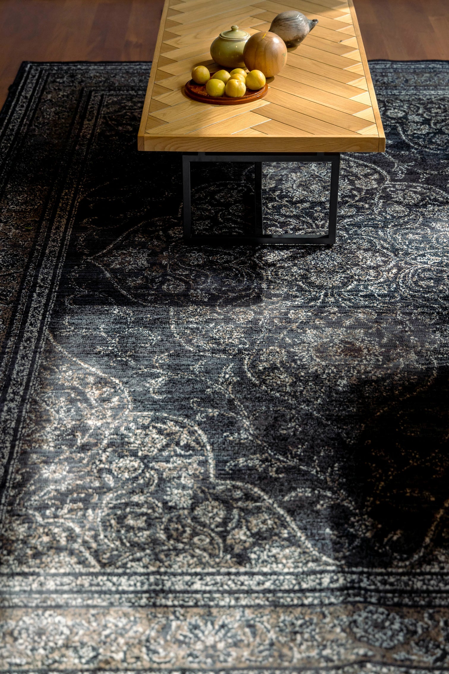 
Designer Rug "Rugged", various sizes - Dark grey / 170 x 240 cm