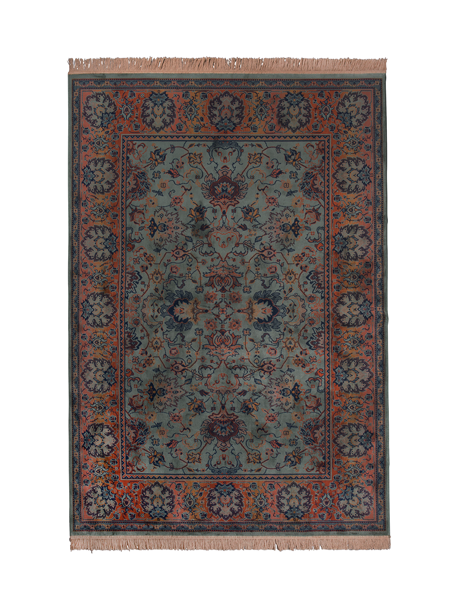 
Designer Rug "Bid Old", various sizes - Green / 170 x 240 cm