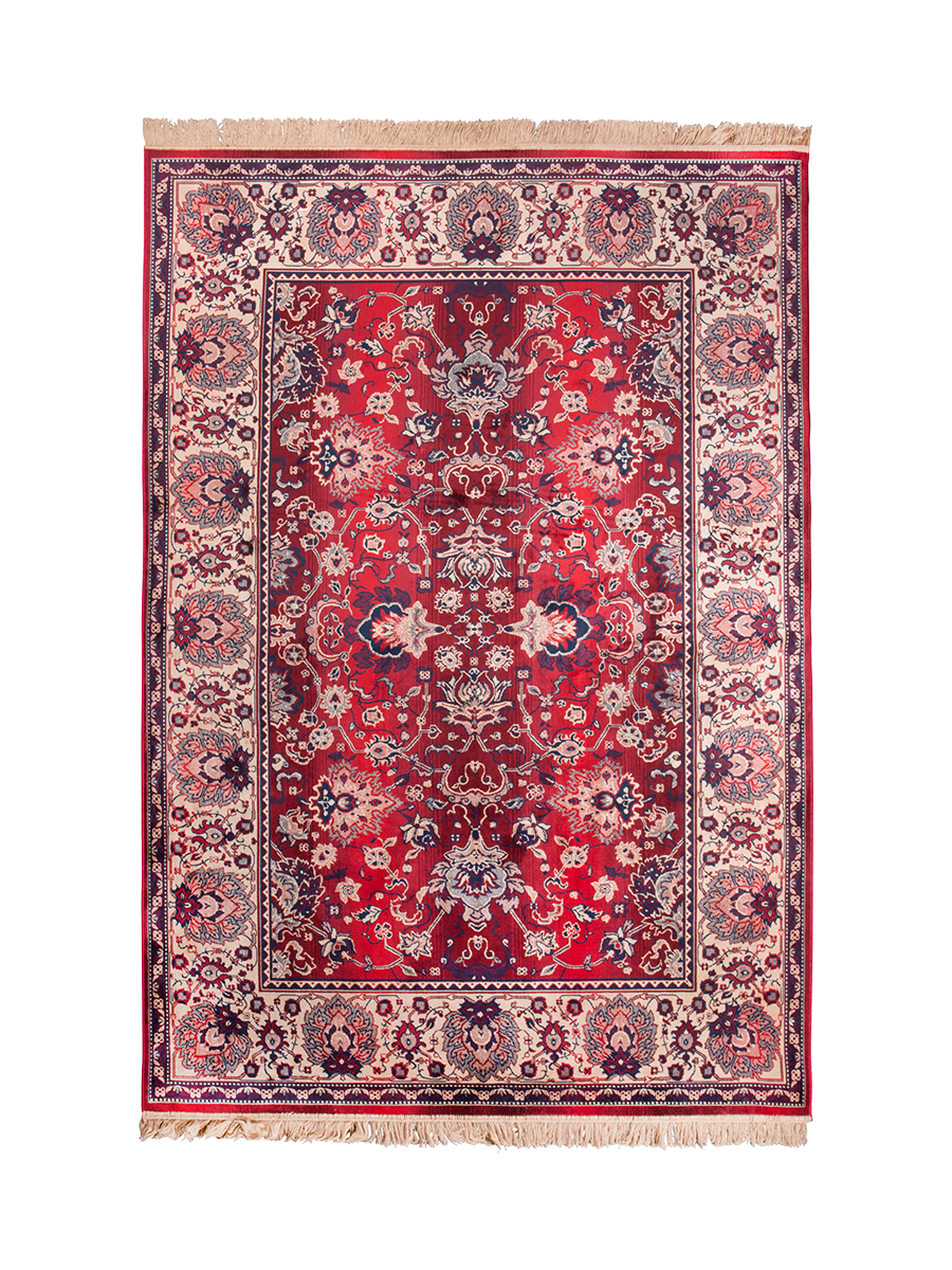 
Designer Rug "Bid Old", various sizes - Red / 200 x 300 cm