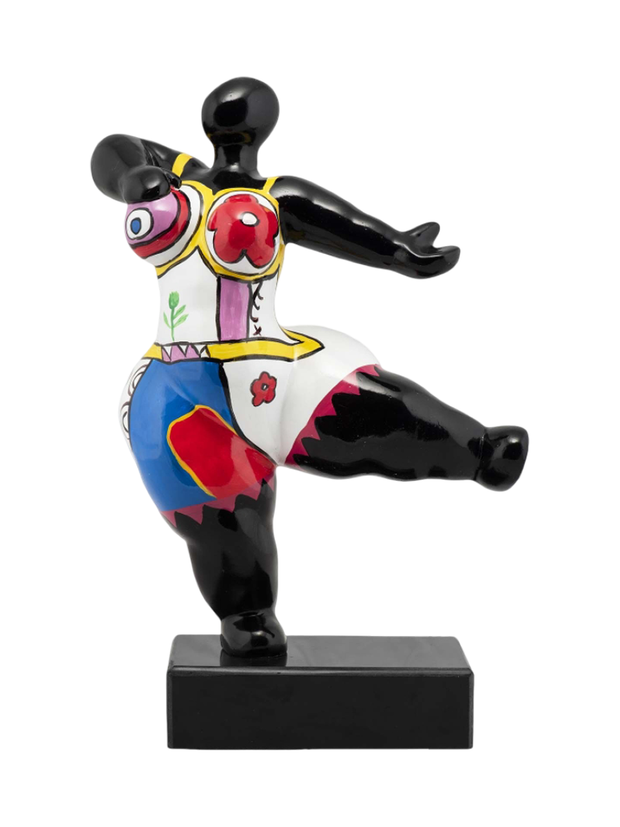 
Scultura di design realizzata a mano «Omaggio a Niki de Saint Phalle I» 33 x 22 cm