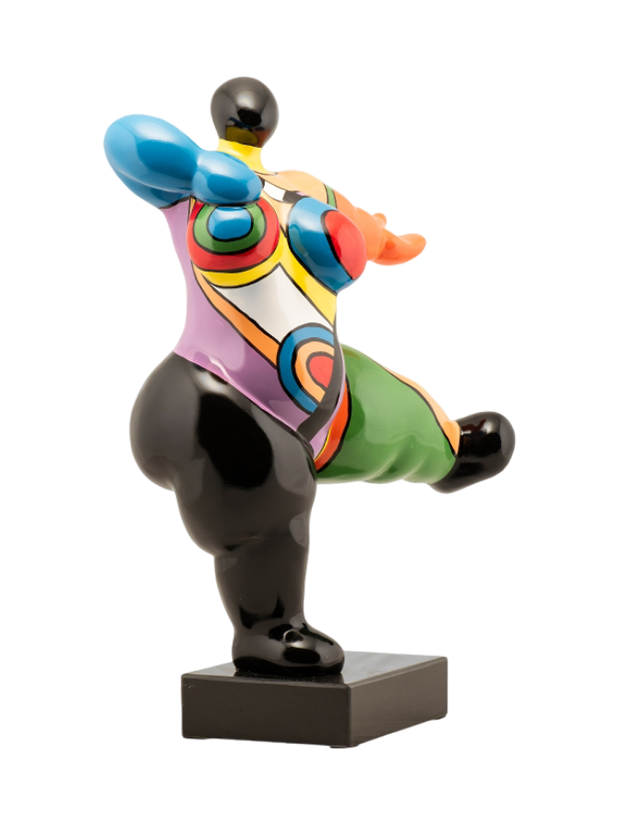 
Scultura di design realizzata a mano «Omaggio a Niki de Saint Phalle VI» 53 x 36 cm