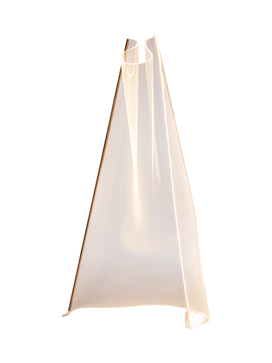 
LED Design Stehlampe „Velos“ - Roségold