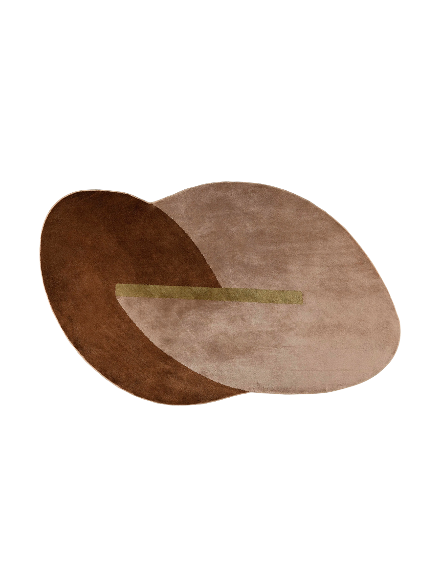 
Tapis design « Phila » 160 x 257 cm - Terre