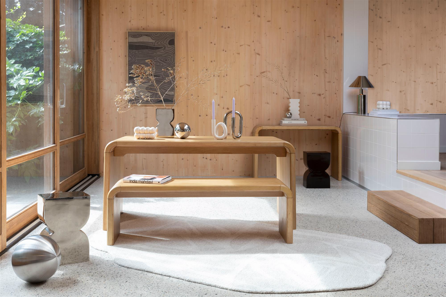 
Tapis design en laine « Forms », 160 x 230 cm