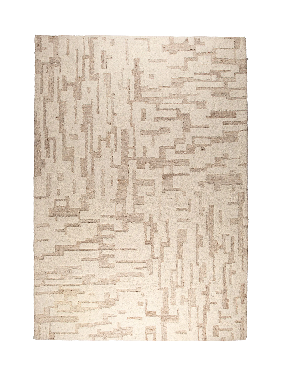 
Handgewebter Design Teppich „Hills“ aus 100% Wolle, verschiedene Grössen - 200 x 300 cm