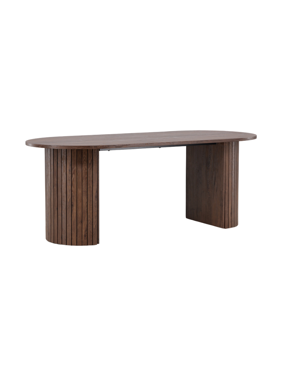 
Ovaler Design Esstisch „Härön“ 200 x 90 cm