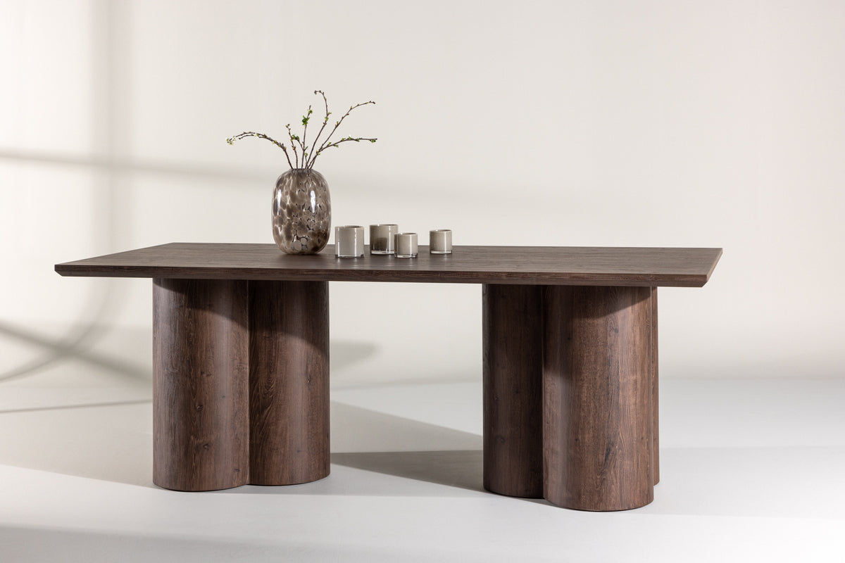 
Design Dining Table "Olivia" - 210 x 100 cm - Mocha