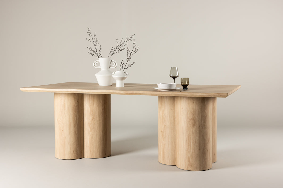 
Design Dining Table "Olivia" - 210 x 100 cm - Natural