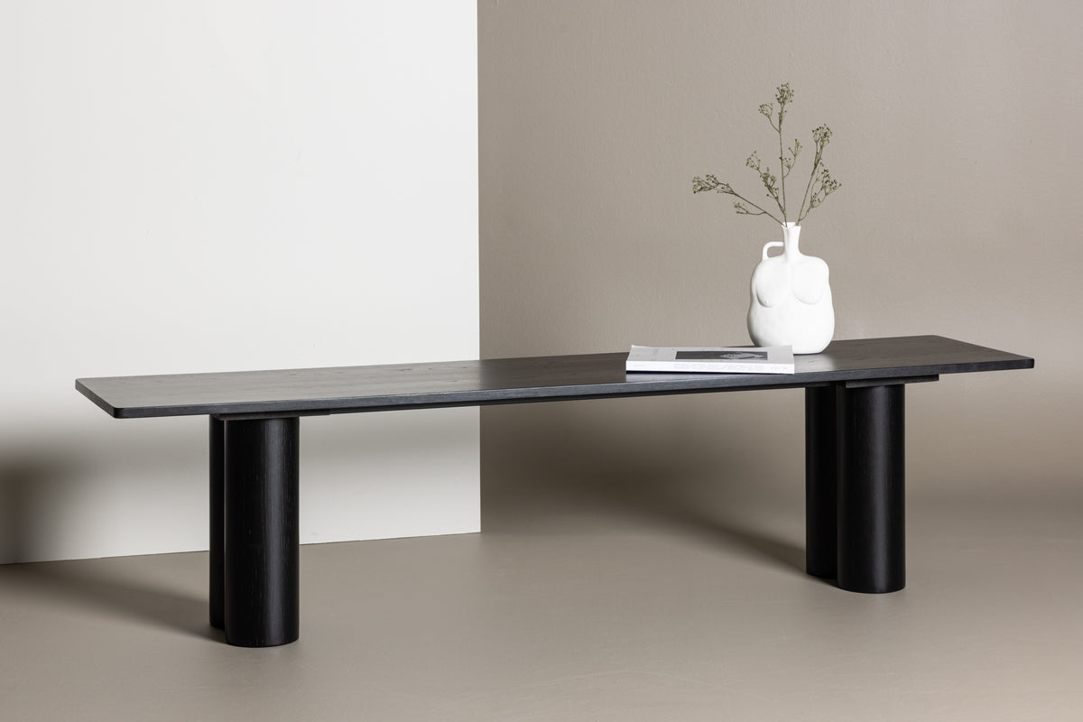 
Banc design « Olivia » - Noir