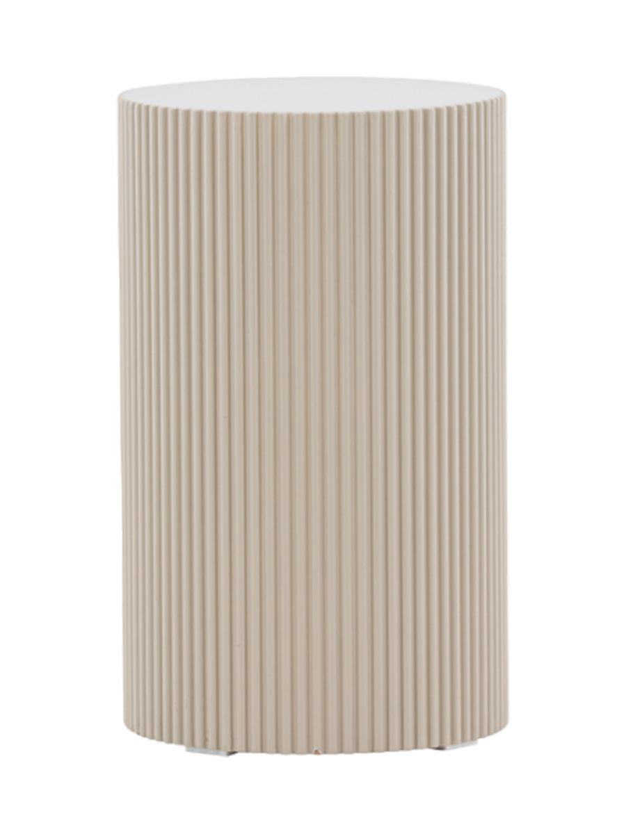 
Table d'appoint et sellette de fleurs design « Lenox » - Beige