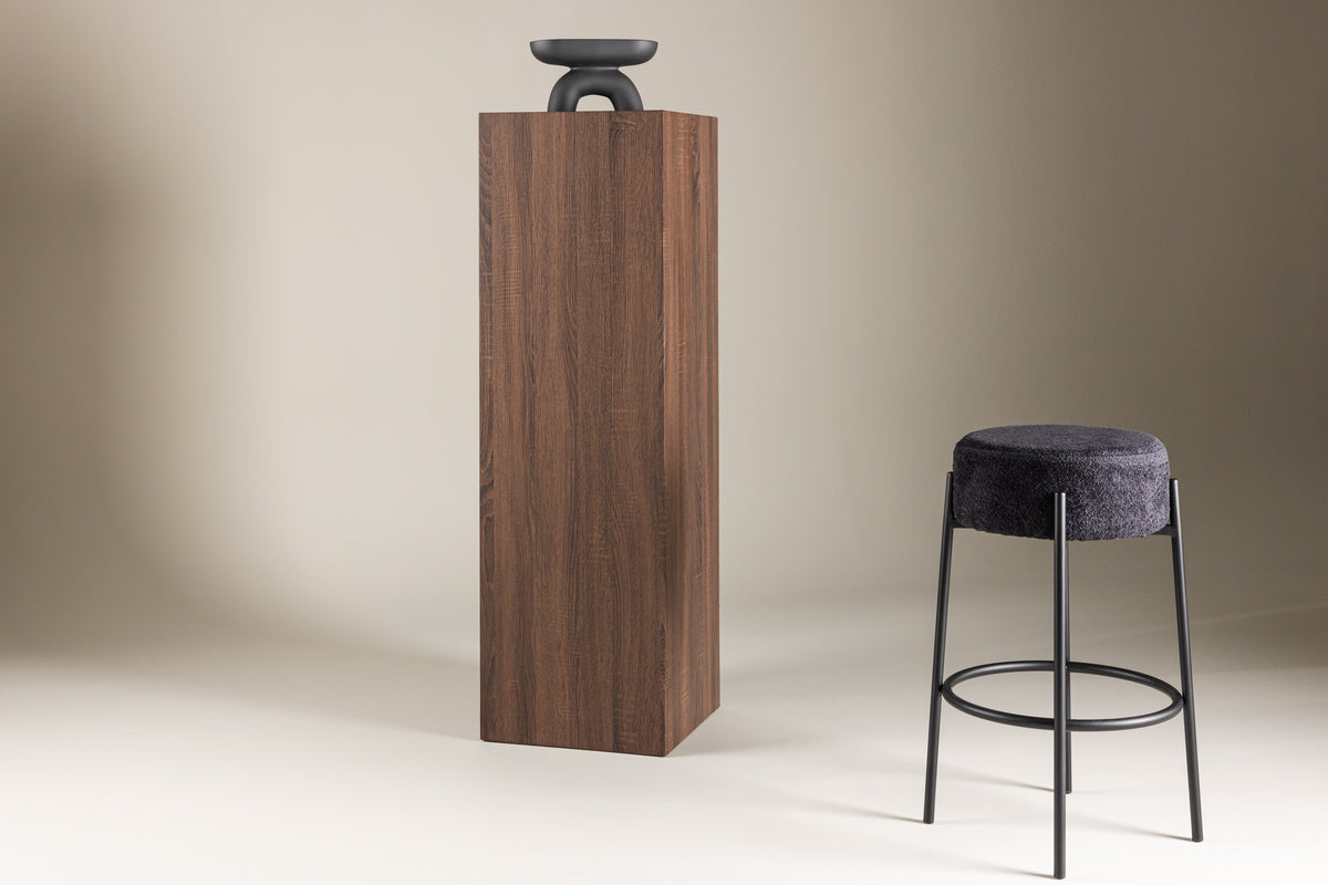 
Colonne pour fleurs et décoration «Ramsvik» – Hauteur 130 cm - Marron