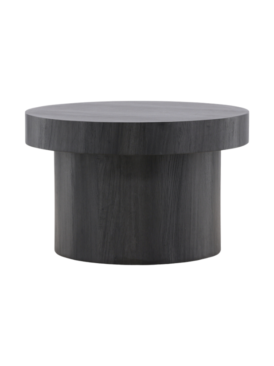 
Tavolino da salotto di design „Malung“ Ø 80 cm - Nero
