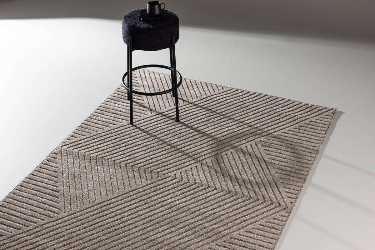 
Tappeto di design „Aron“, varie dimensioni - Talpa / 160 x 230 cm