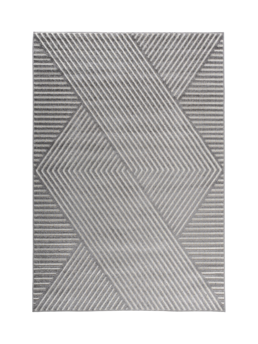 
Tappeto di design „Aron“, varie dimensioni - Grigio / 240 x 340 cm