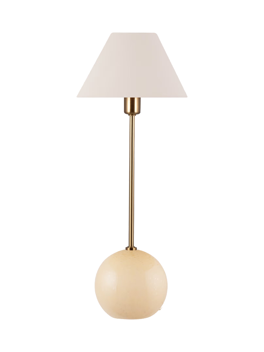 
Lampe de table design « Iris 20 » - Crème