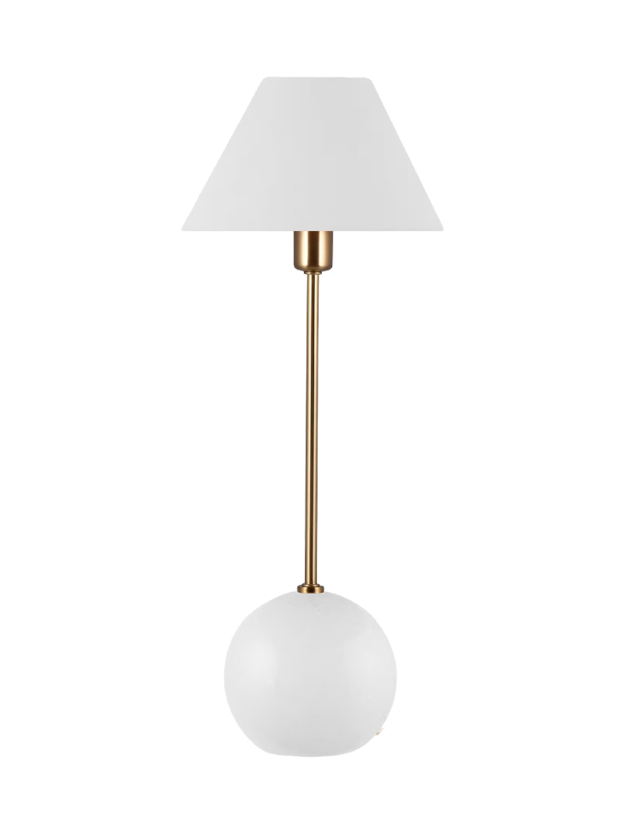 
Lampe de table design « Iris 20 » - Blanc