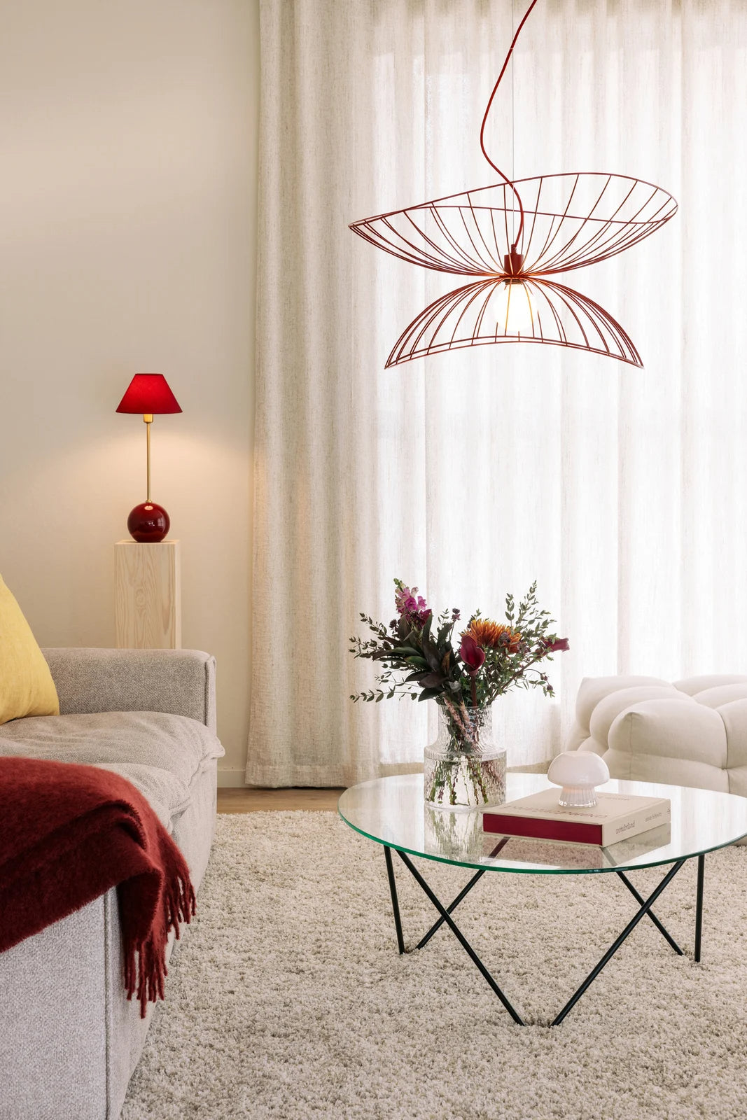 
Lampe de table design « Iris 20 » - Bourgogne
