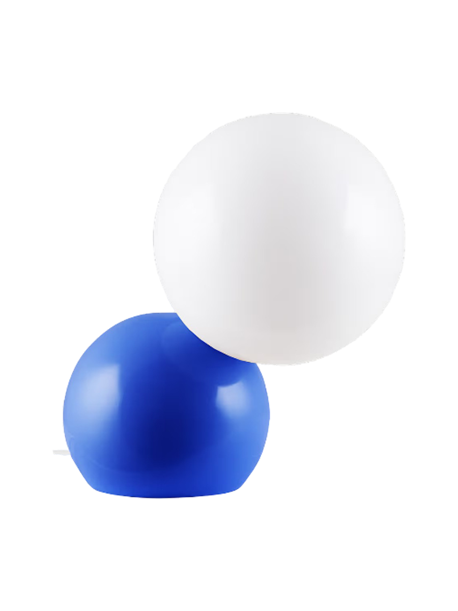 
Lampada da tavolo o da parete di design «Replay» - Blu reale