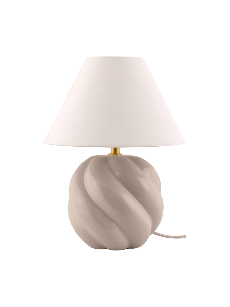 
Lampada da tavolo di design «Dahlia» - Beige