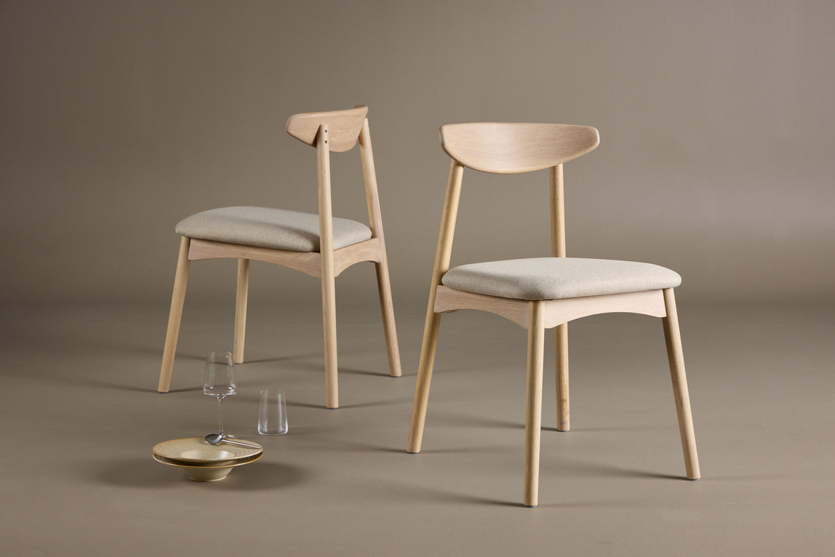 
Massivholz Design Stuhl „Ven“ - Natural
