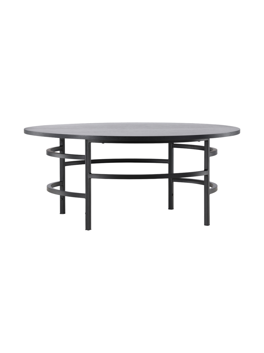 
Tavolino da caffè rotondo di design „Copenhagen“ Ø 100 cm - Naturale